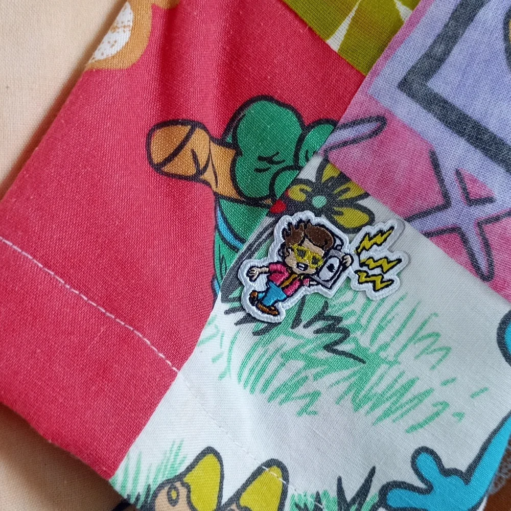 Vintage Custom Medley Pocahontas Lion King TMNT Polo Bear Bennygonia Shorts - Picture 8 of 12